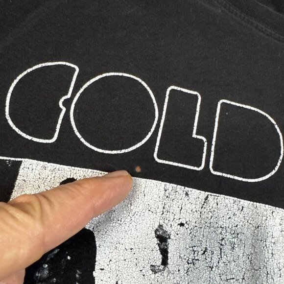 Coldplay Shirt Mens Large Black Live 2012 Concert Tour Band Rock Graphic - Picture 5 of 7